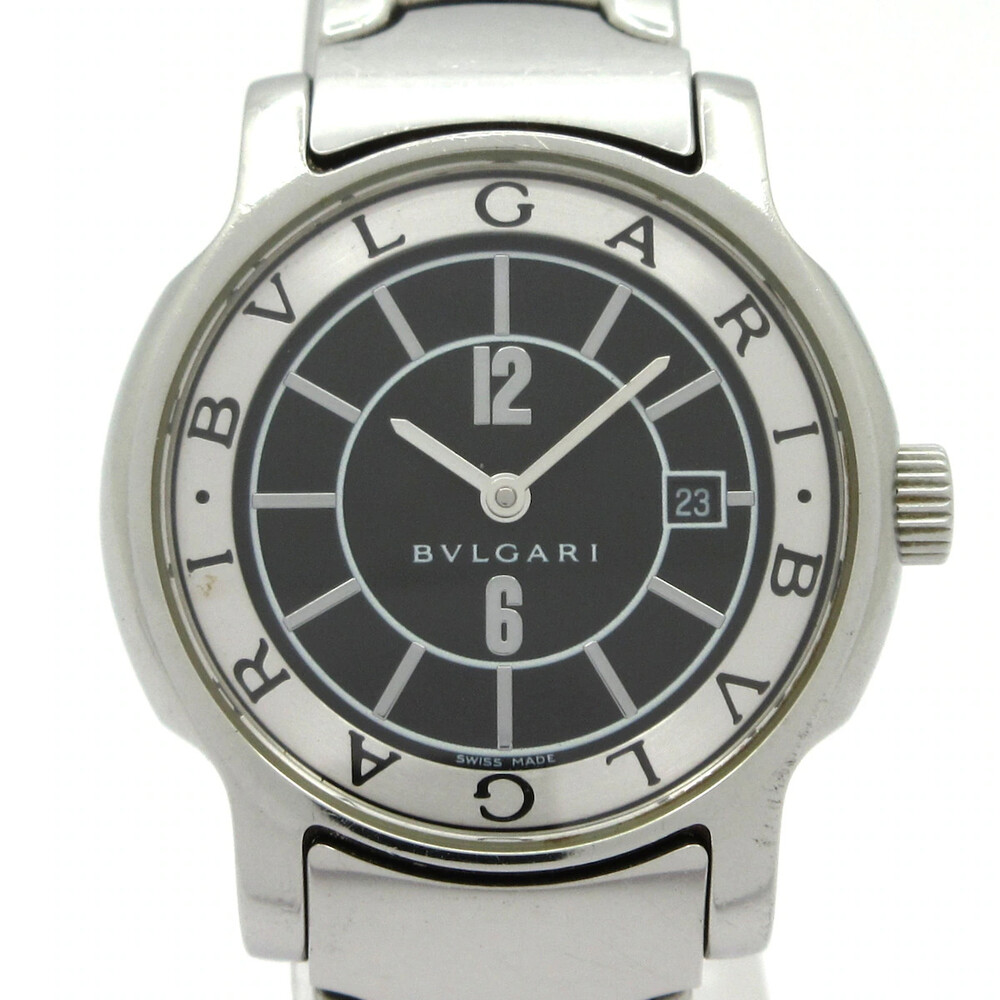 Bvlgari Solotempo St29S M***** Silver #363130B56B